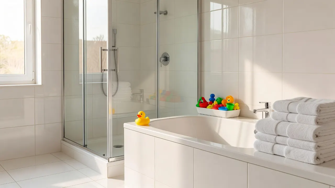 A bathroom after a deep clean